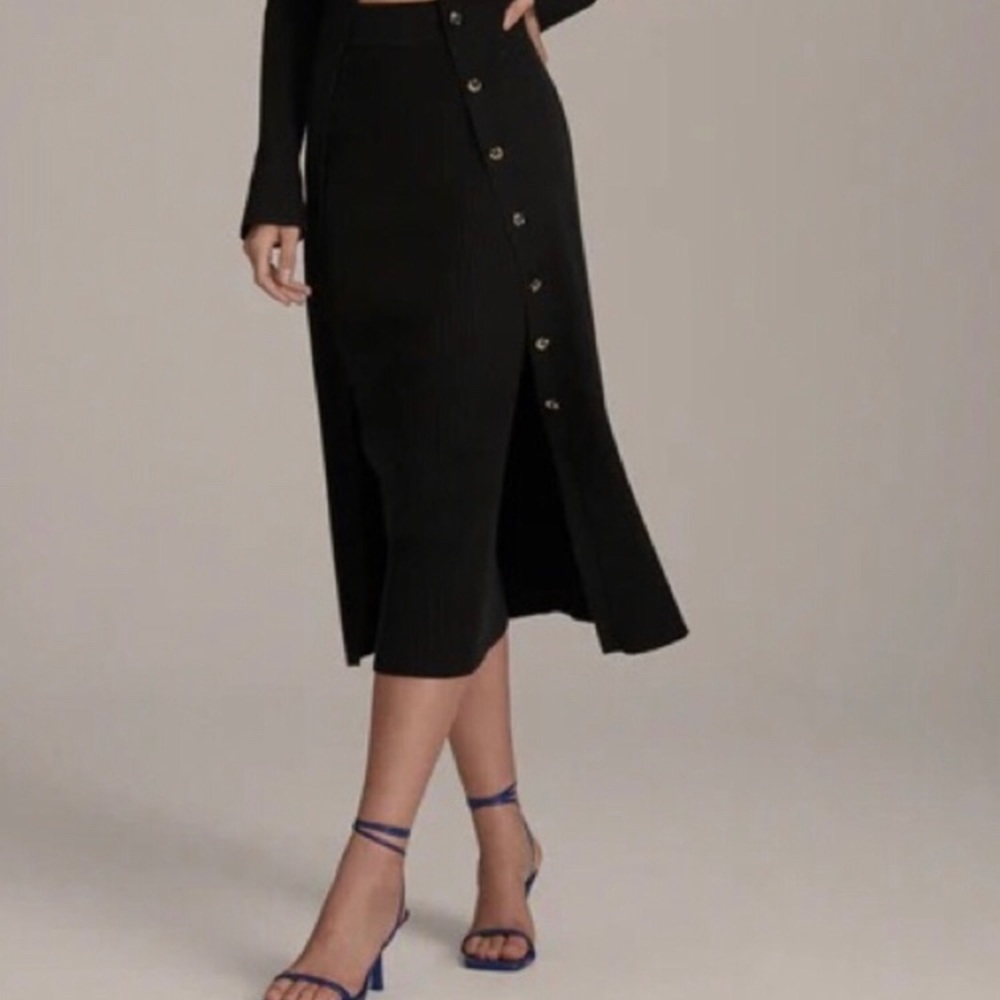 JM Collection Midi Skirt